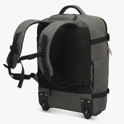 Hynes Eagle 42L Rolling Backpack Carry-On – 2-Wheel Travel Suitcase with Laptop Sleeve, TSA Approved