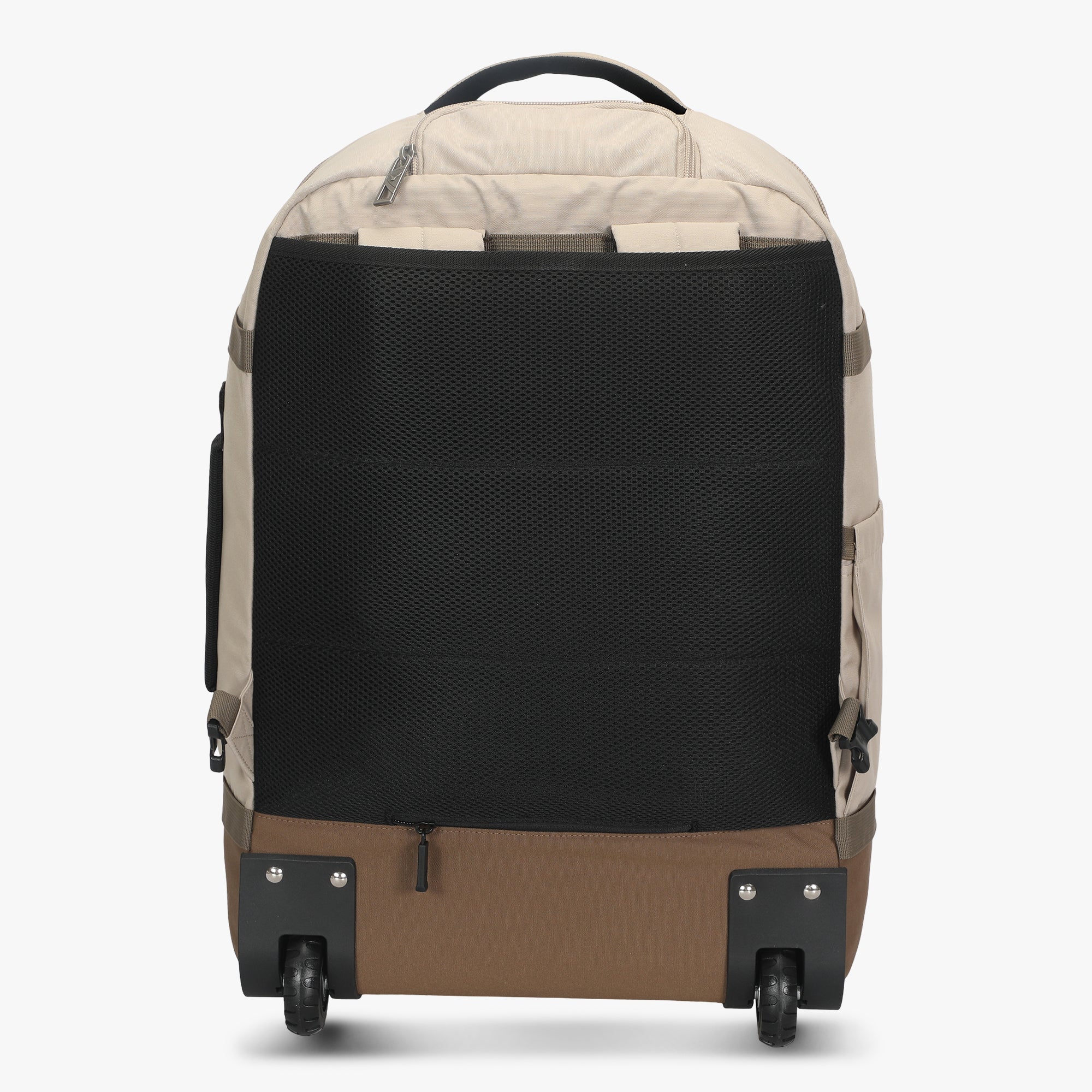 Hynes Eagle 42L Rolling Backpack Carry-On – 2-Wheel Travel Suitcase with Laptop Sleeve, TSA Approved