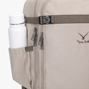 Hynes Eagle 42L Rolling Backpack Carry-On – 2-Wheel Travel Suitcase with Laptop Sleeve, TSA Approved