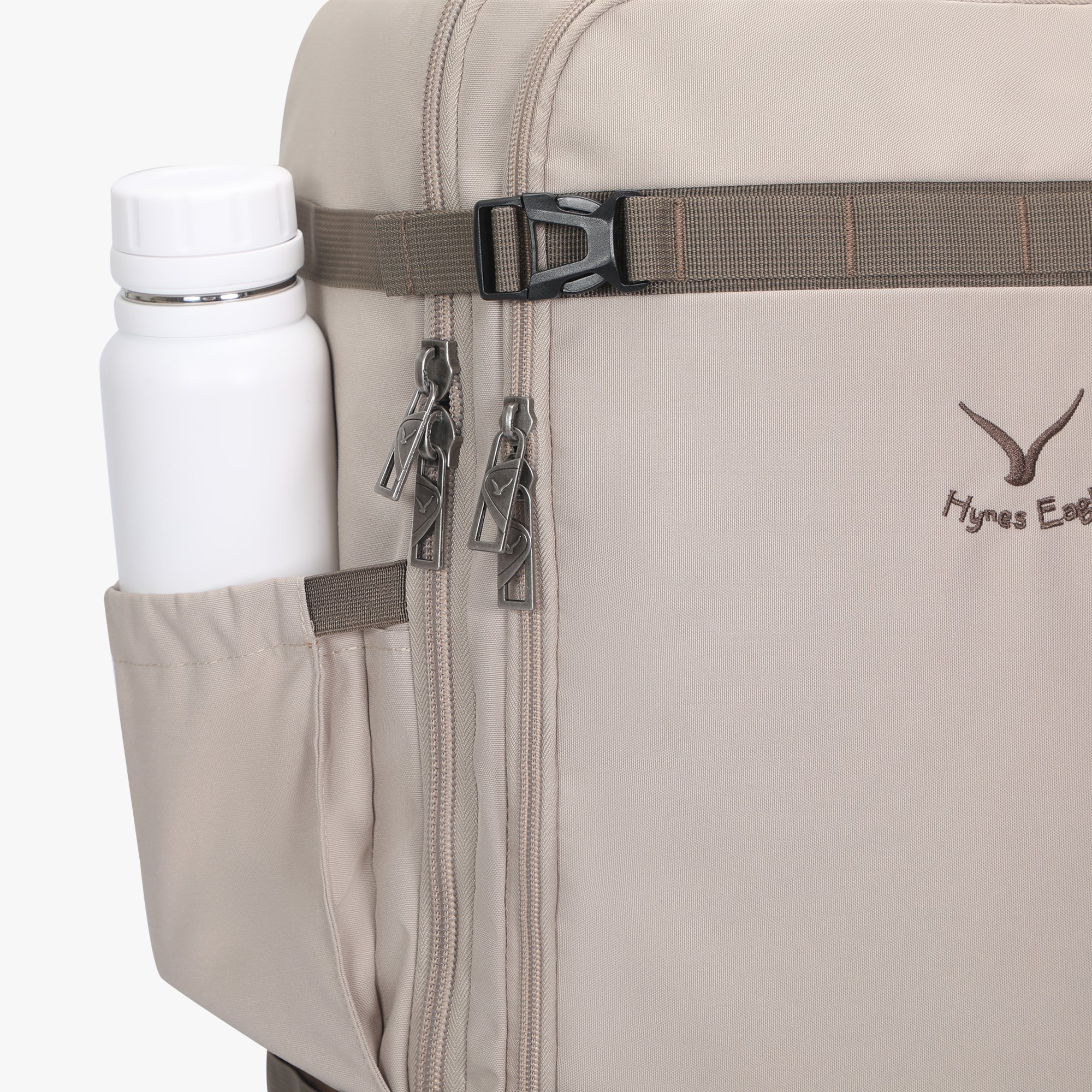 Hynes Eagle 42L Rolling Backpack Carry-On – 2-Wheel Travel Suitcase with Laptop Sleeve, TSA Approved