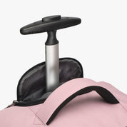 Hynes Eagle 42L Rolling Backpack – 2-Wheel Carry-On Luggage – Convertible Backpack Travel Bag + Puffer Wristlet Wallet