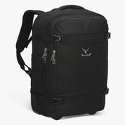 Hynes Eagle 42L Rolling Backpack Carry-On – 2-Wheel Travel Suitcase with Laptop Sleeve, TSA Approved