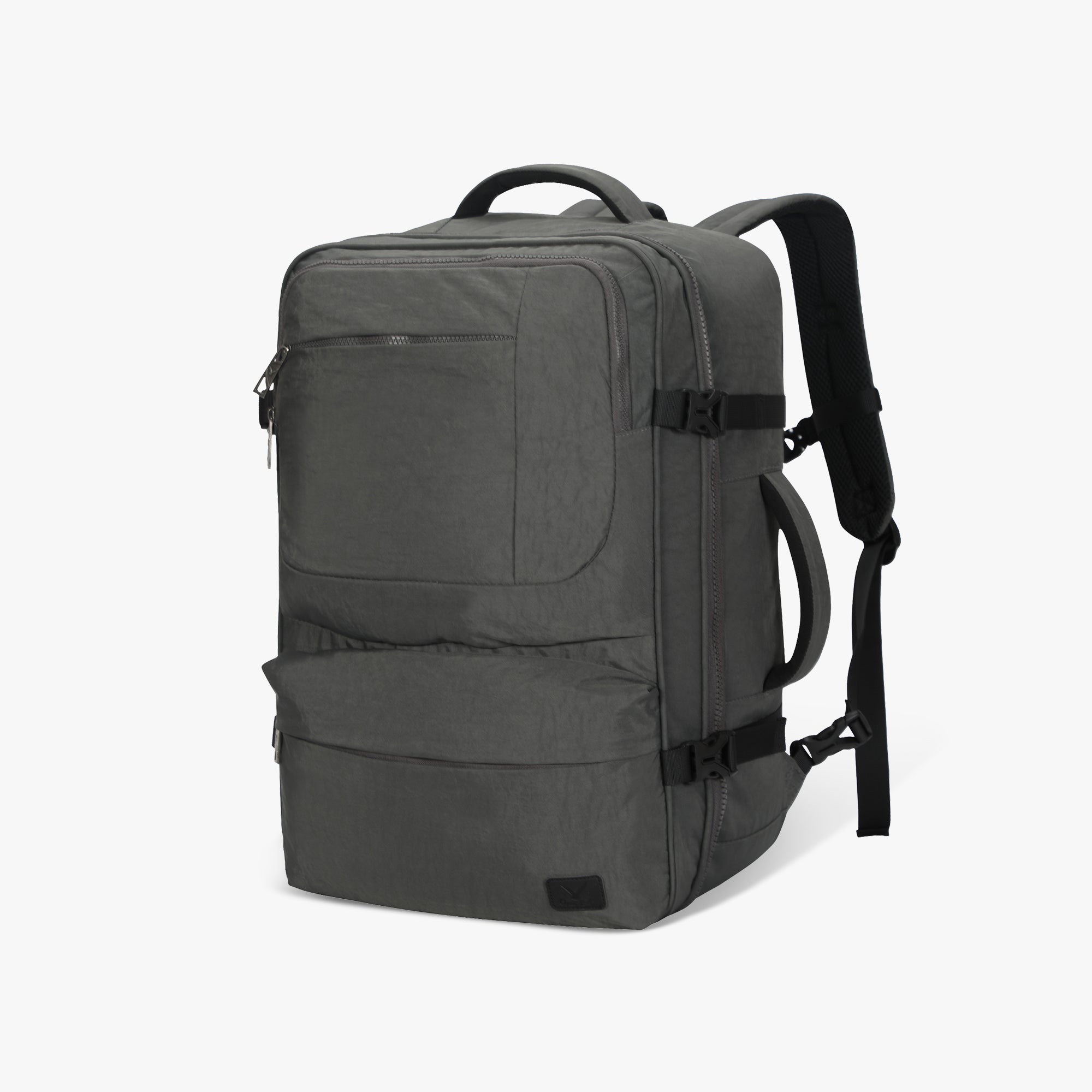 Hynes Eagle 44L Travel Backpack – Expandable Carry-On Luggage with Laptop Sleeve