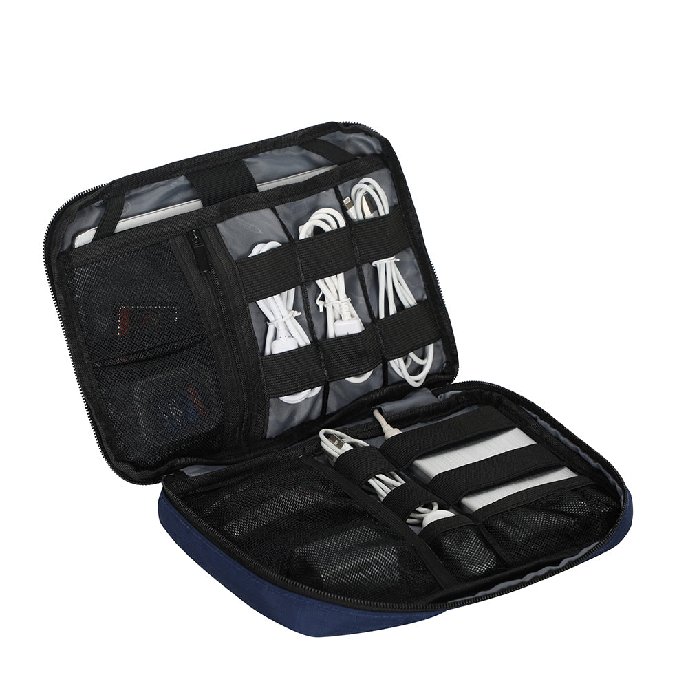 Hynes Eagle Travel Tech Case – Cable Storage Organizer with Padded Sleeve