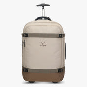 Hynes Eagle 42L Rolling Backpack Carry-On – 2-Wheel Travel Suitcase with Laptop Sleeve, TSA Approved