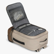 Hynes Eagle 42L Rolling Backpack Carry-On – 2-Wheel Travel Suitcase with Laptop Sleeve, TSA Approved