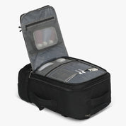 Hynes Eagle 42L Rolling Backpack Carry-On – 2-Wheel Travel Suitcase with Laptop Sleeve, TSA Approved