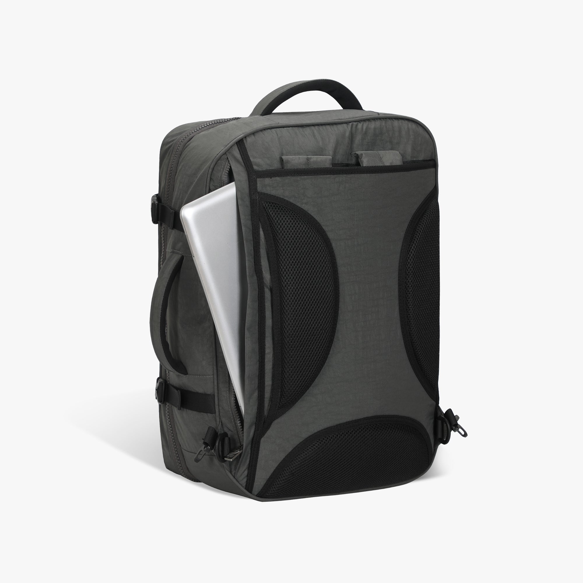 Hynes Eagle 44L Travel Backpack – Expandable Carry-On Luggage with Laptop Sleeve