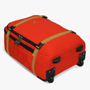 Hynes Eagle 42L Rolling Backpack Carry-On – 2-Wheel Travel Suitcase with Laptop Sleeve, TSA Approved