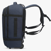 Hynes Eagle 42L Rolling Backpack Carry-On – 2-Wheel Travel Suitcase with Laptop Sleeve, TSA Approved