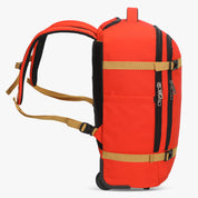 Hynes Eagle 42L Rolling Backpack Carry-On – 2-Wheel Travel Suitcase with Laptop Sleeve, TSA Approved