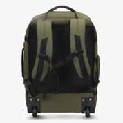 Hynes Eagle 42L Rolling Backpack Carry-On – 2-Wheel Travel Suitcase with Laptop Sleeve, TSA Approved