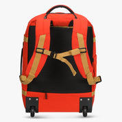 Hynes Eagle 42L Rolling Backpack Carry-On – 2-Wheel Travel Suitcase with Laptop Sleeve, TSA Approved