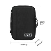 Hynes Eagle Travel Tech Case – Cable Storage Organizer with Padded Sleeve