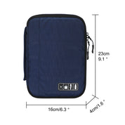 Hynes Eagle Travel Tech Case – Cable Storage Organizer with Padded Sleeve