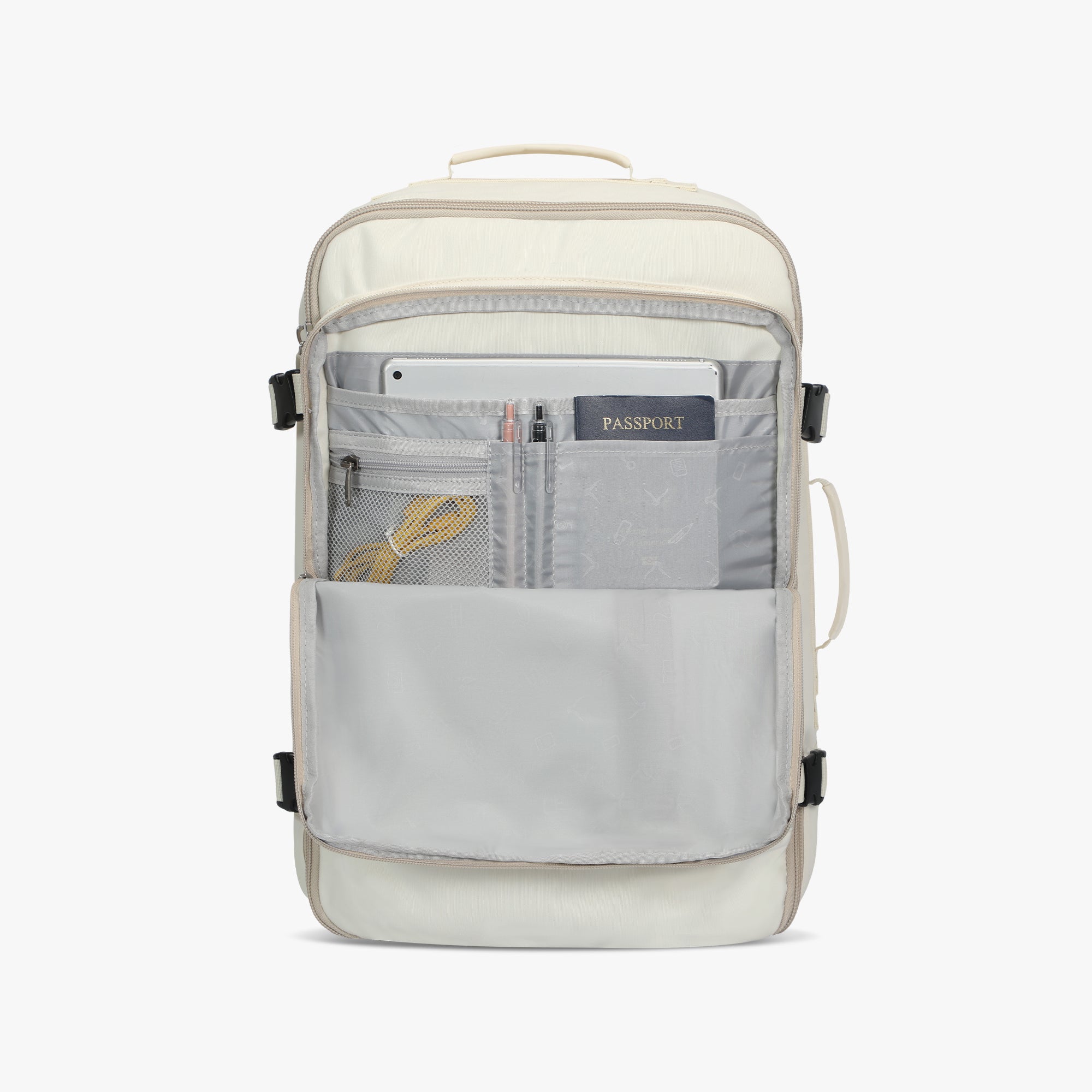 Hynes Eagle 38L Carry-On Backpack – Lightweight Travel Laptop Bag with 15" Sleeve, Water-Resistant, Flight Approved