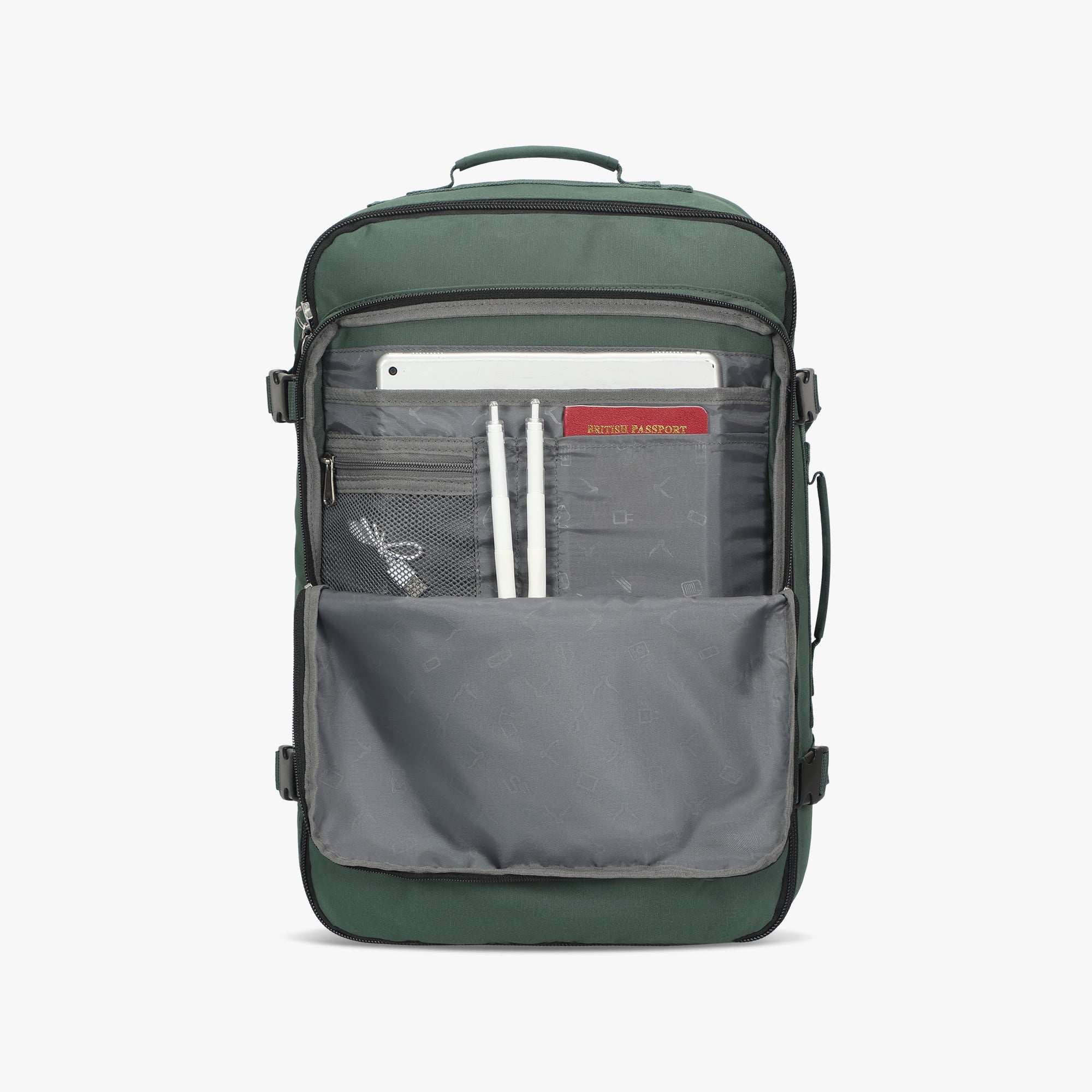 Hynes Eagle 38L Carry-On Backpack – Lightweight Travel Laptop Bag with 15" Sleeve, Water-Resistant, Flight Approved