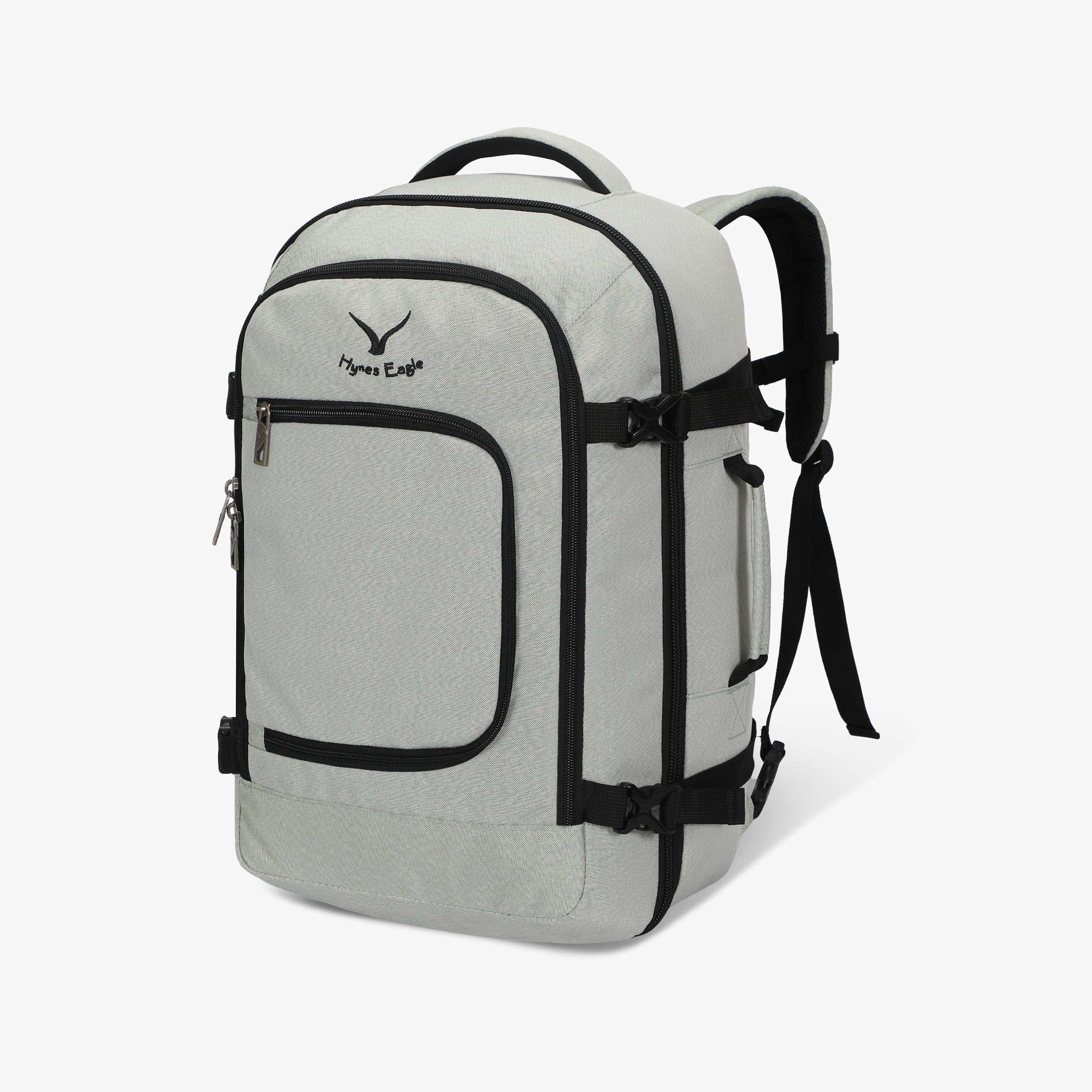 Hynes Eagle 40L Carry-On Luggage Backpack – Underseat Personal Item, Laptop Weekender Travel Bag