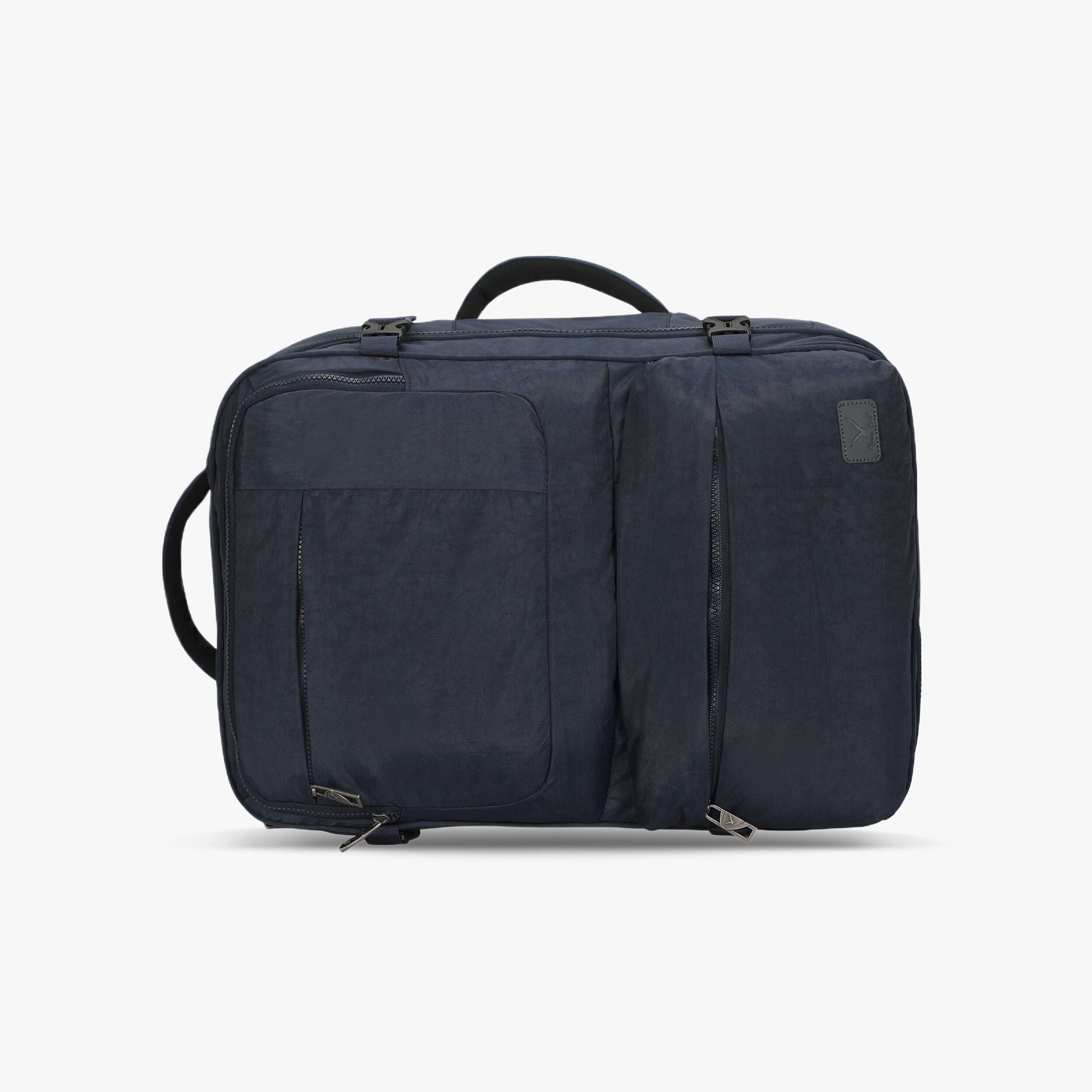 Voyager 44L Expandable Travel Backpack-Navy