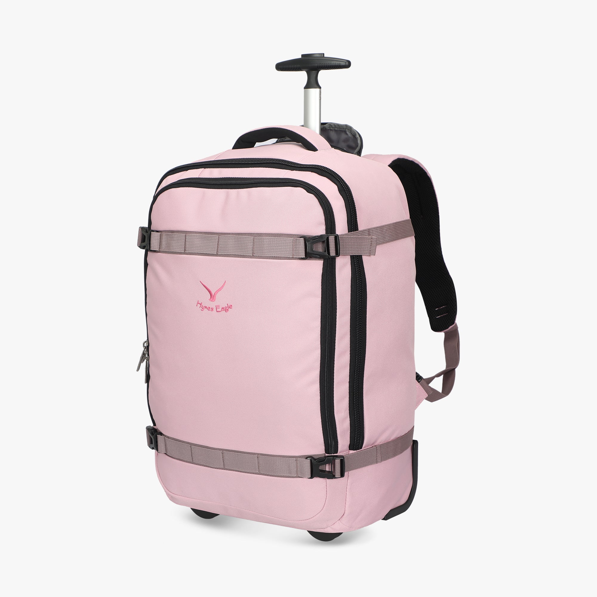 GlidePath 42L Rolling Backpack-Pink