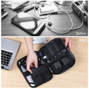 Cable Organizer With Strap 10.5 inch Navy Blue