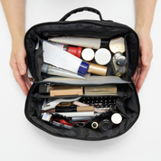 Quilted Makeup Bag Organizer – Structured Base – Hynes Eagle