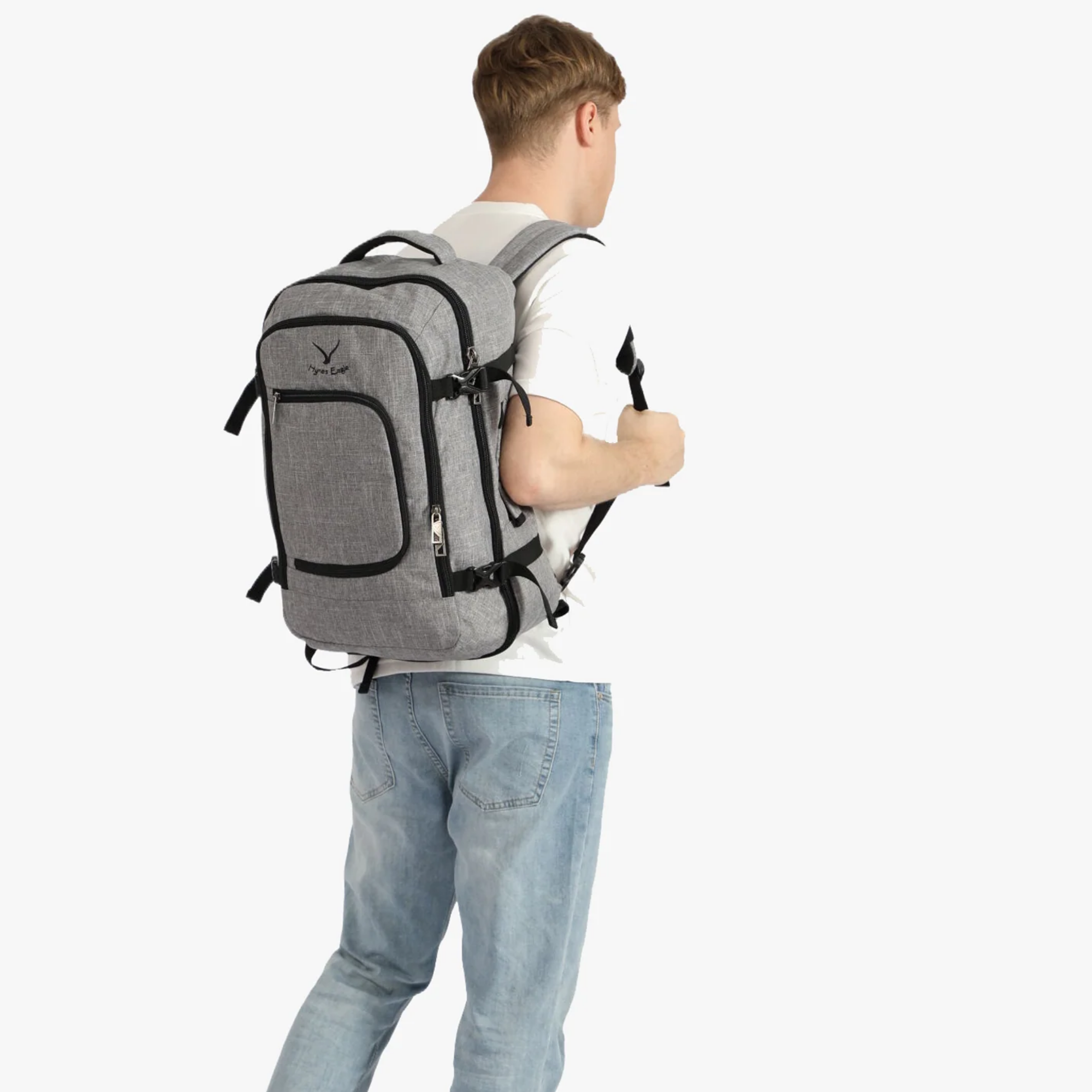 Carry-On Travel Backpack (40L) – Hynes Eagle Teal