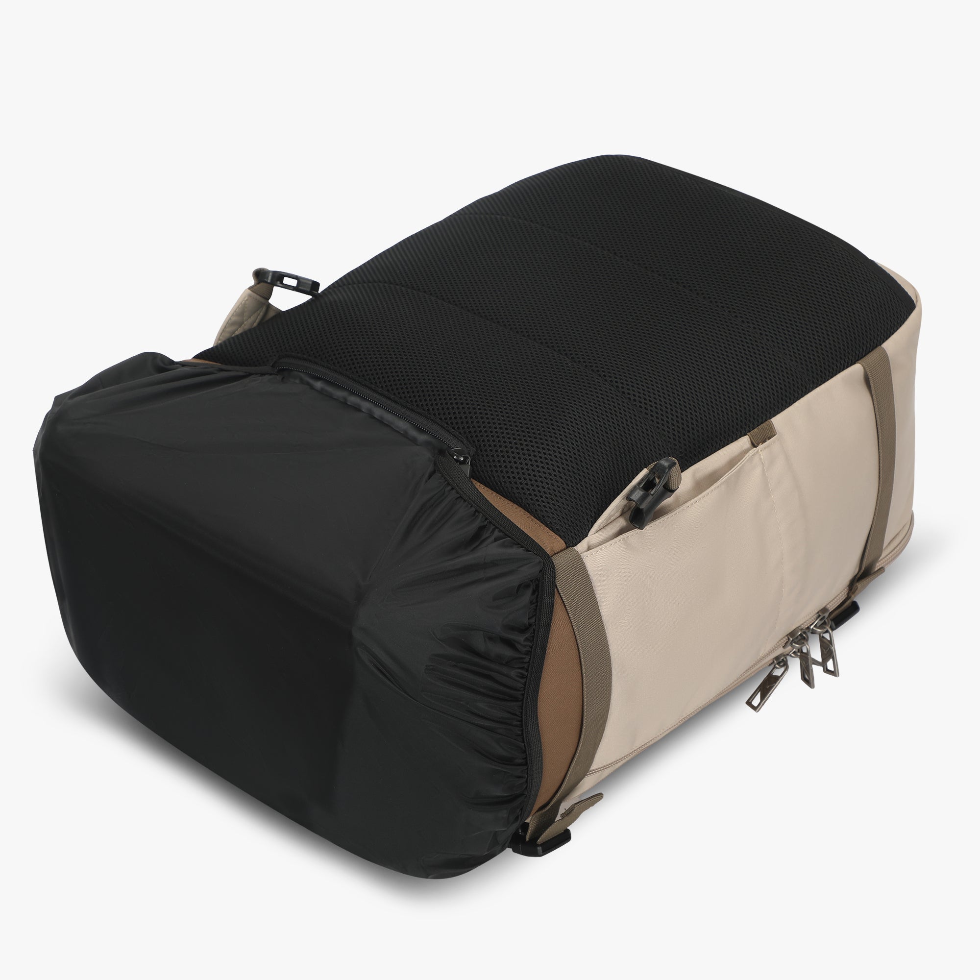 Hynes Eagle 42L Rolling Backpack – 2-Wheel Carry-On Luggage – Convertible Backpack Travel Bag with Laptop Sleeve