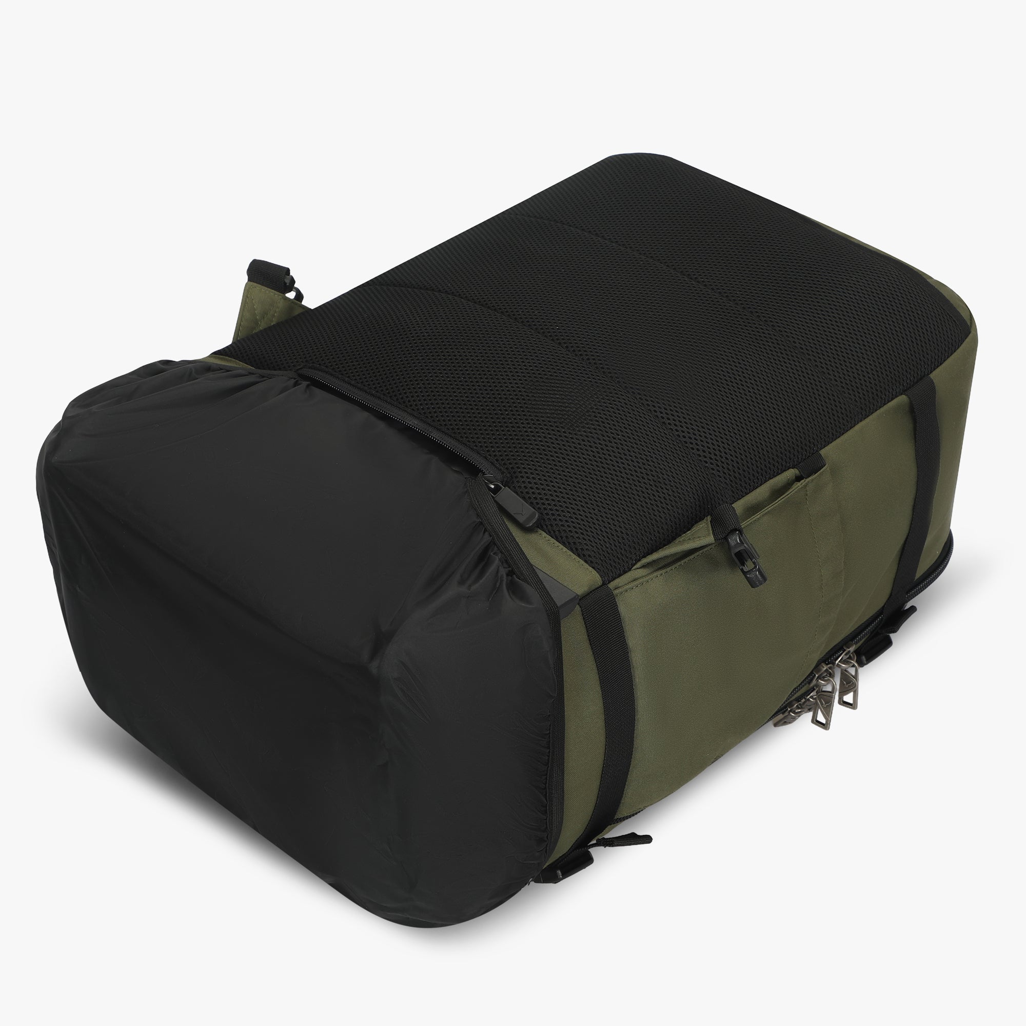 Hynes Eagle 42L Rolling Backpack – 2-Wheel Carry-On Luggage – Convertible Backpack Travel Bag with Laptop Sleeve