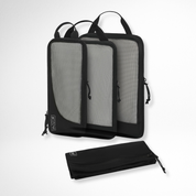 Hynes Eagle 2 Piece/ 4 Piece/ 6 Piece Compression Packing Cube Set – Water-Resistant Luggage Organizers for Travel