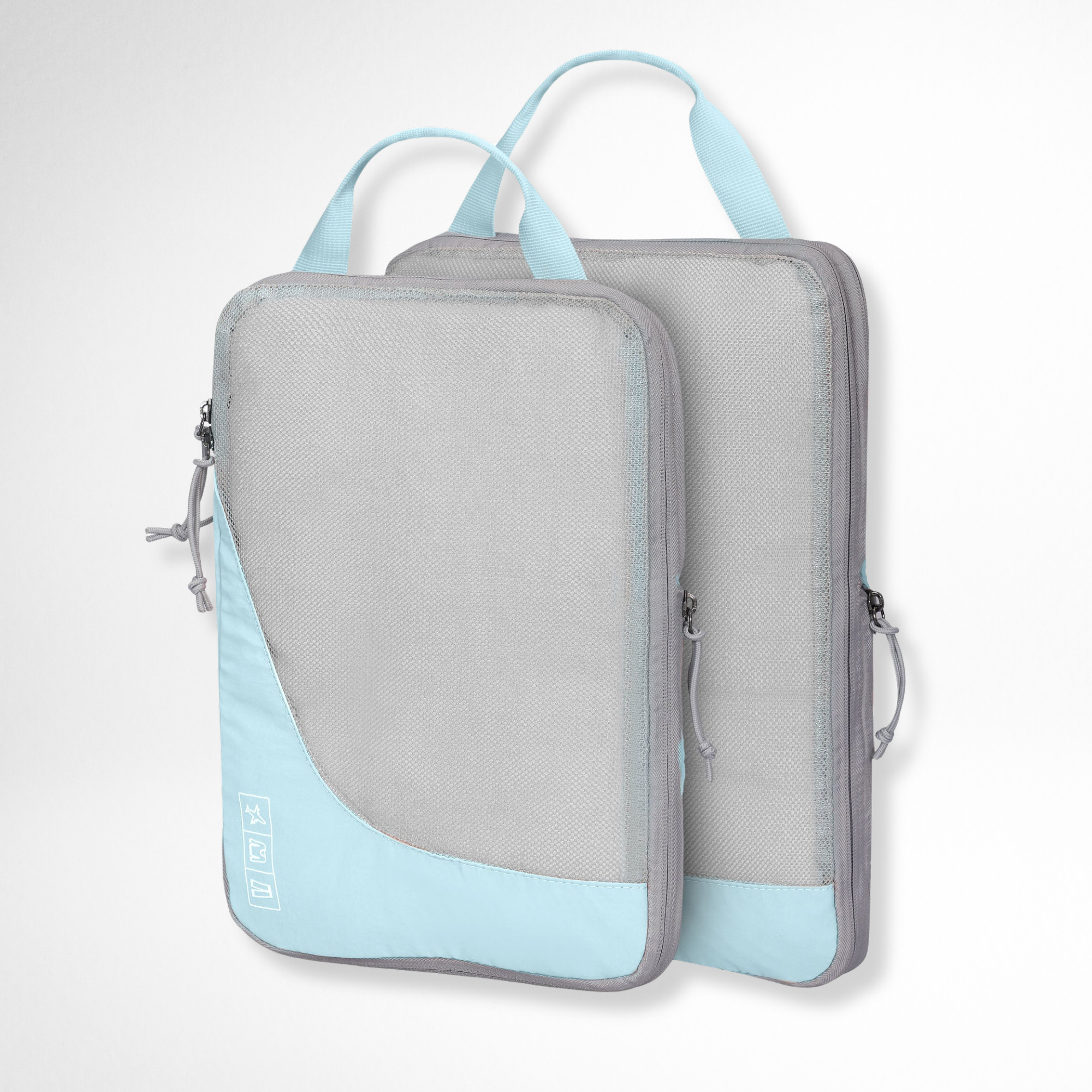  6 Piece Compression Packing Cube Set – Water-Resistant Luggage Organizers for Travel