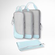 Hynes Eagle 2 Piece/ 4 Piece/ 6 Piece Compression Packing Cube Set – Water-Resistant Luggage Organizers for Travel