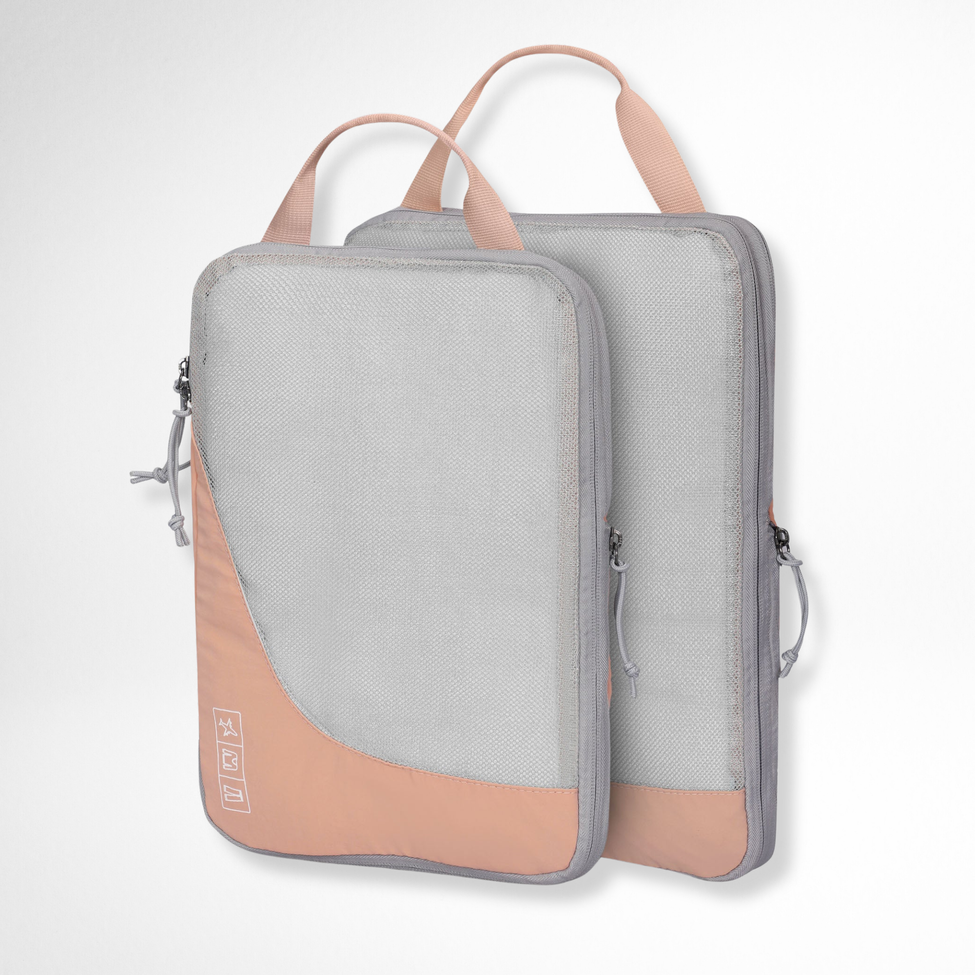  6 Piece Compression Packing Cube Set – Water-Resistant Luggage Organizers for Travel