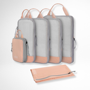 Hynes Eagle 2 Piece/ 4 Piece/ 6 Piece Compression Packing Cube Set – Water-Resistant Luggage Organizers for Travel