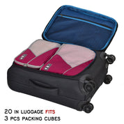 3 Piece PackPal Cube Set