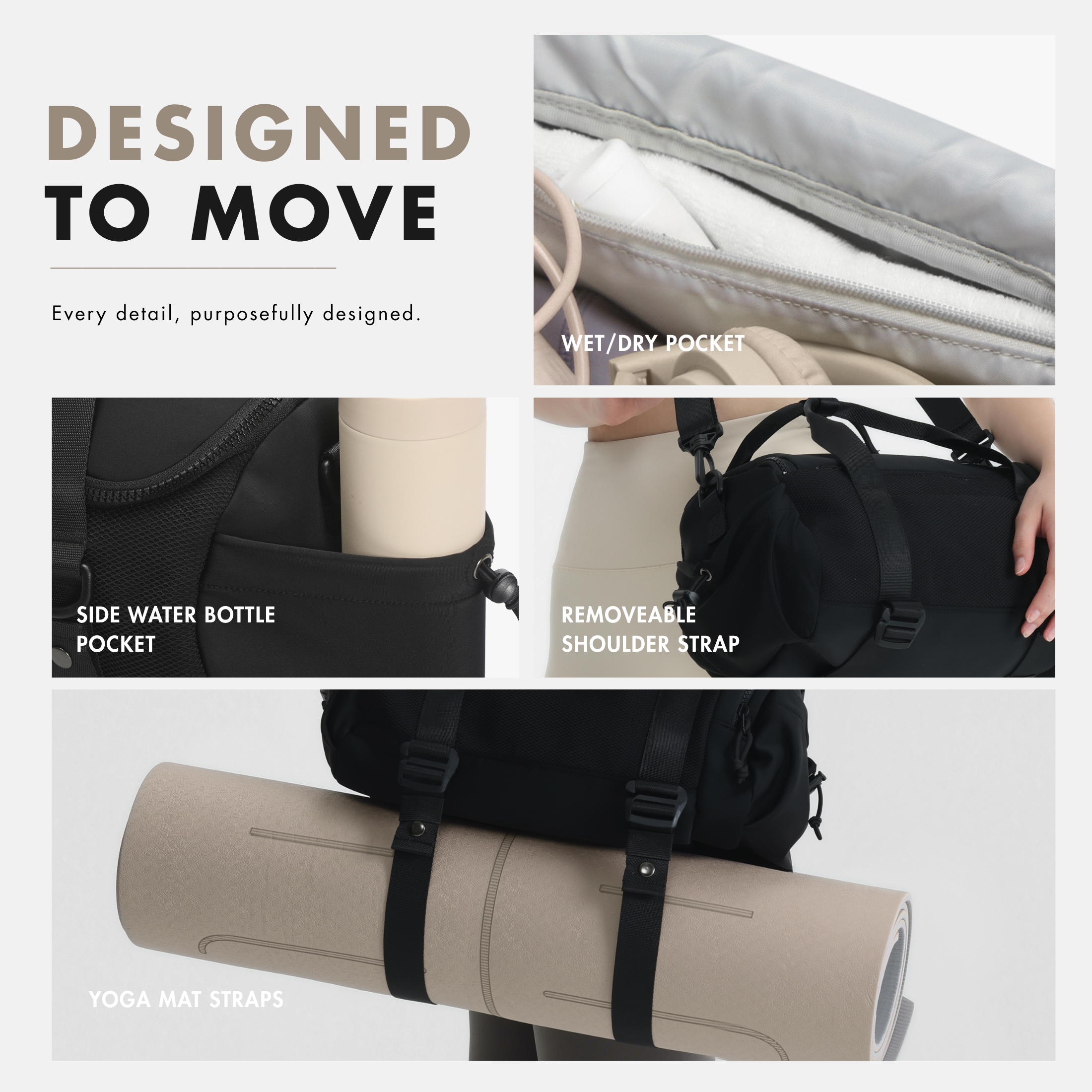 Motion Mini Duffel Bag – Hynes Eagle