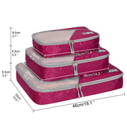 3 Piece PackPal Cube Set