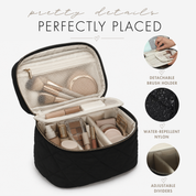 Quilted Top Handle Makeup Bag – Hynes Eagle