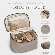 Quilted Top Handle Makeup Bag – Hynes Eagle