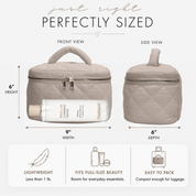 Quilted Top Handle Makeup Bag – Hynes Eagle