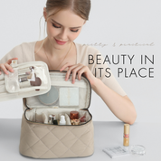 Quilted Top Handle Makeup Bag – Hynes Eagle