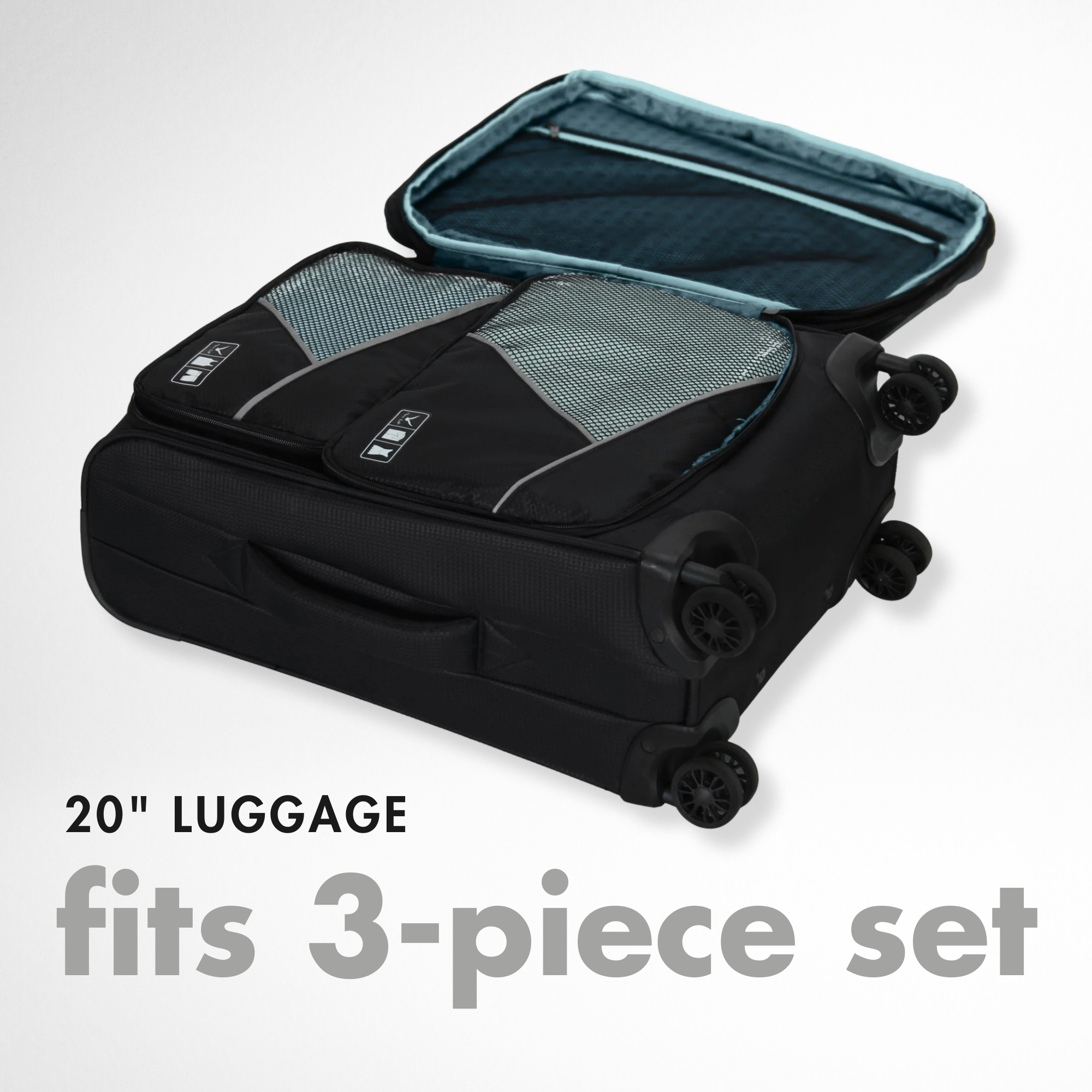 Basic Travel Packing Cube Set (3 pcs) – Hynes Eagle