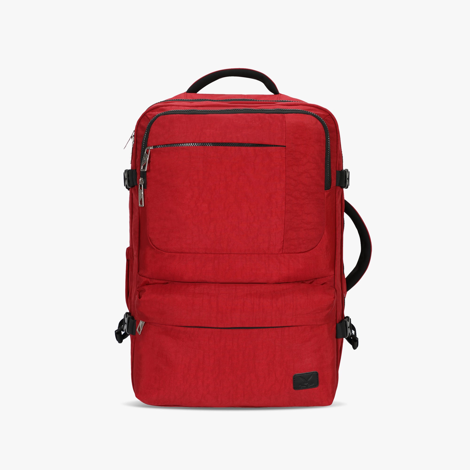 Voyager 44L Expandable Travel Backpack-Red