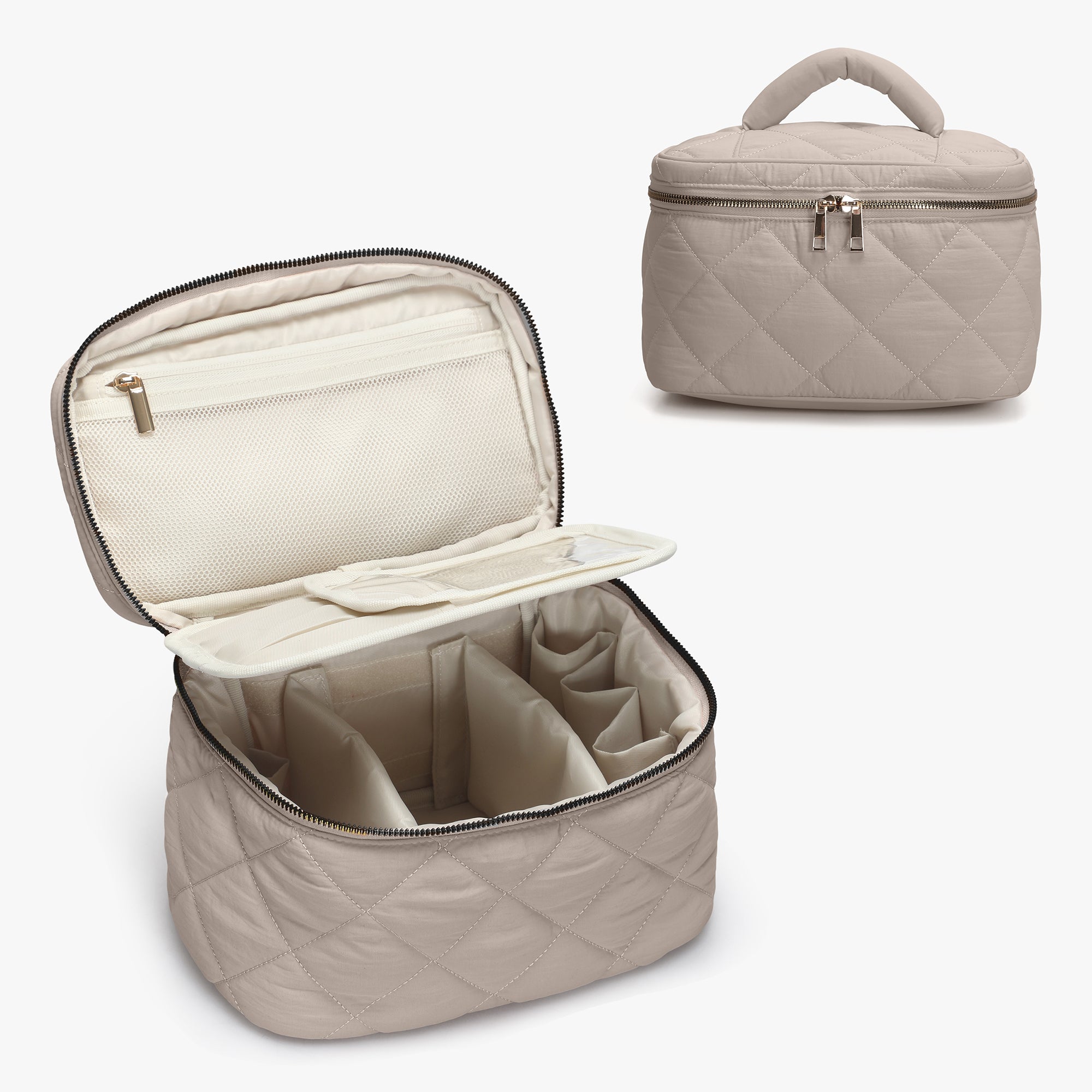 Quilted Top Handle Makeup Bag – Hynes Eagle