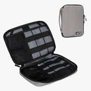 Cable Organizer With Strap 7.9 inch Grey