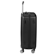 3-in-1 Set Vertical Stripe ABS&PC Trolley Case 20in 24in 28in ABS PC Classic Color 02-Black