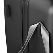 3-in-1 Set Vertical Stripe ABS&PC Trolley Case 20in 24in 28in ABS PC Classic Color 02-Black