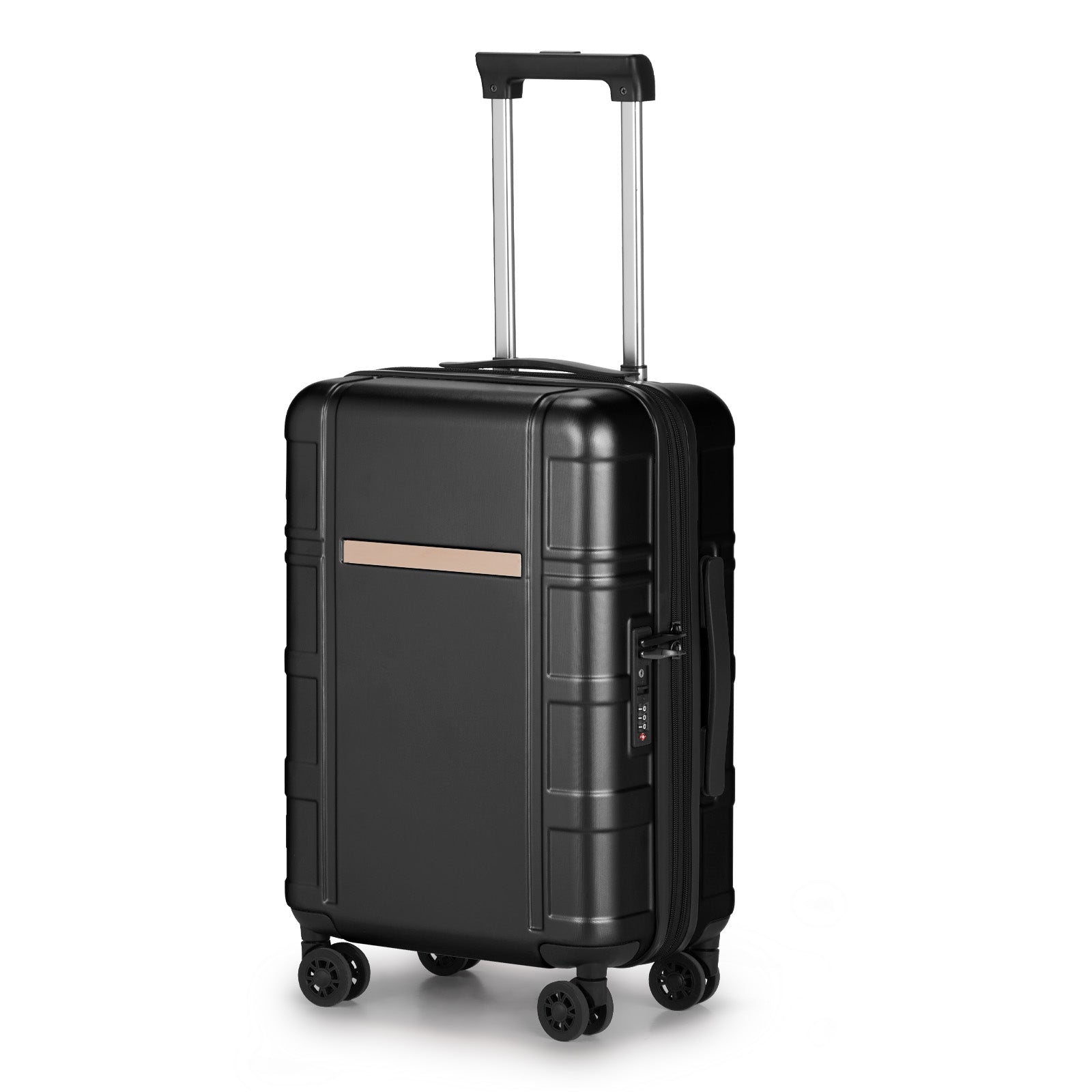 Luggage 20" Suitcase PC+ABS with TSA Lock Expandable Spinner Carry on Hardshell Lightweight