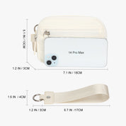 RFID Wristlet Wallet-Beige