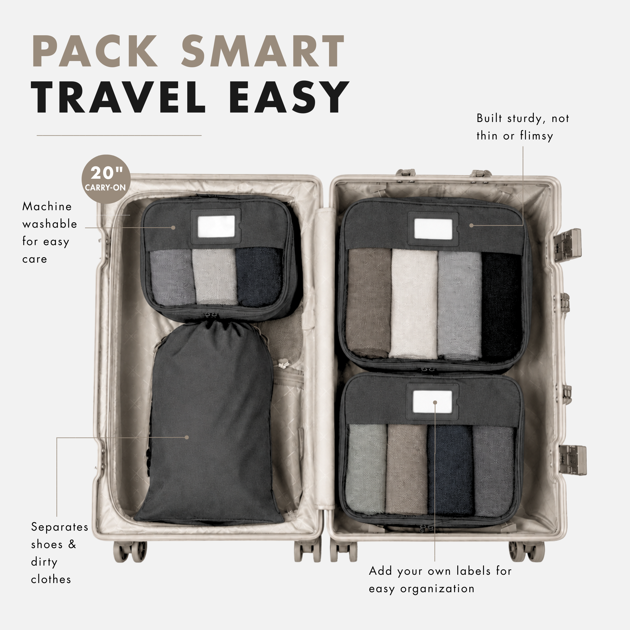 Structured Packing Cube Set – Hynes Eagle